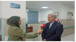 بازدید رئیس دانشگاه علوم پزشکی شیراز از بخش IPD بیمارستان چمران